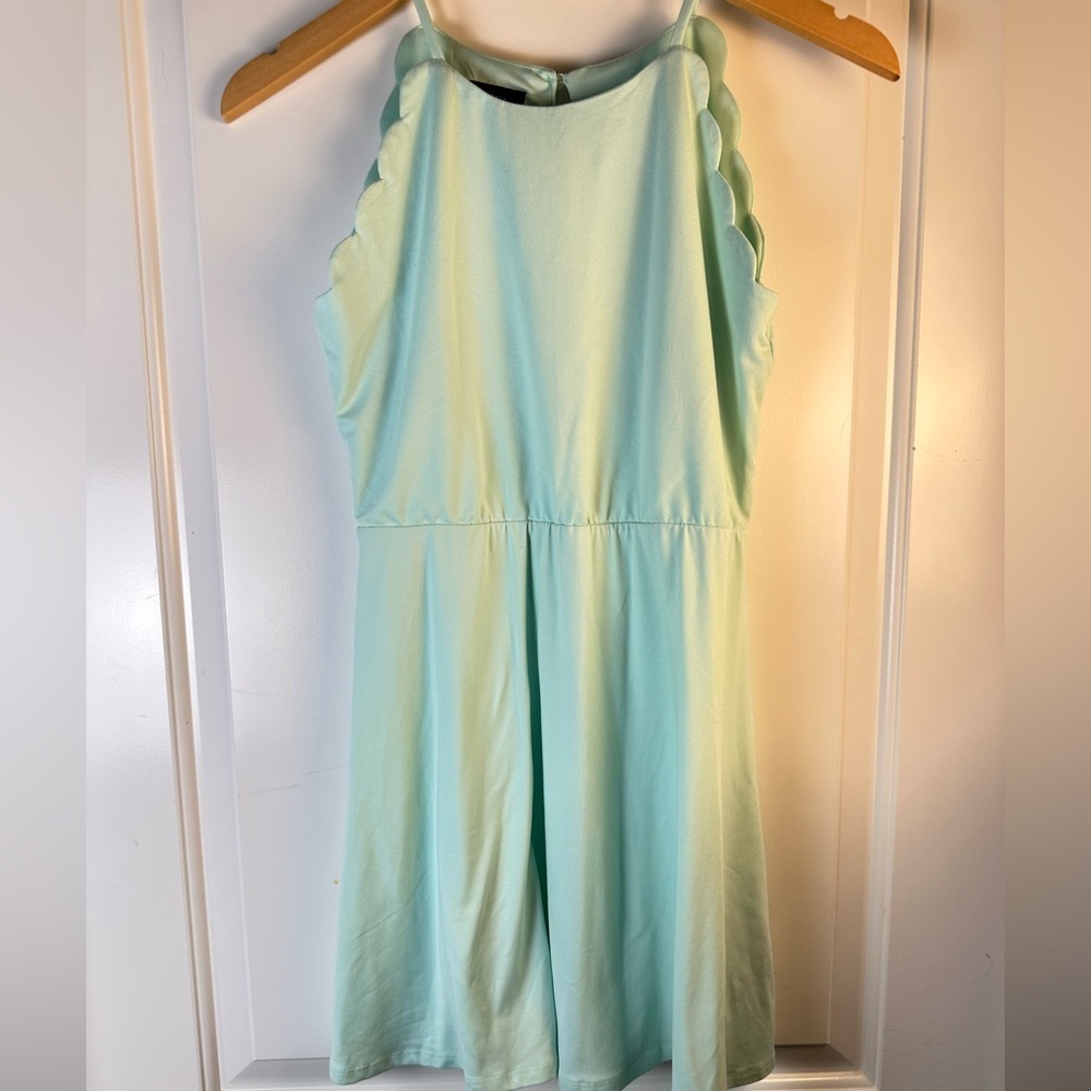 Amy Byer Mint Green Size 14 Dress 👗 - Picture 3 of 6